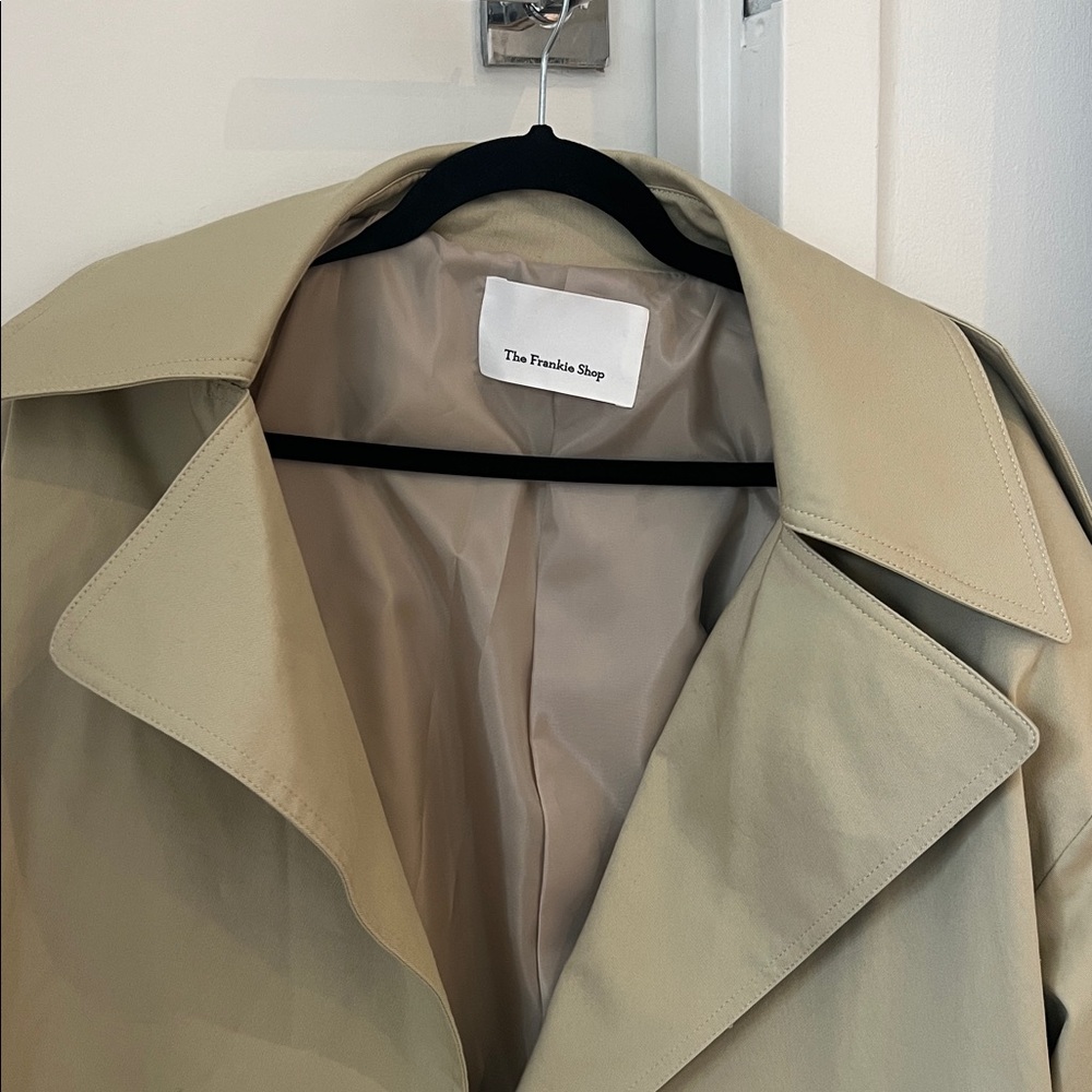 The Frankie Shop Over Sized Trench Coat - Picture 6 of 7